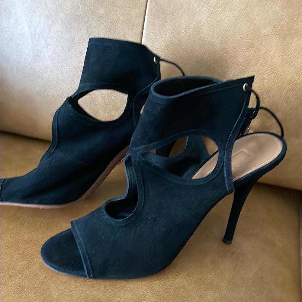 Black Heels 39.5/US 8.5